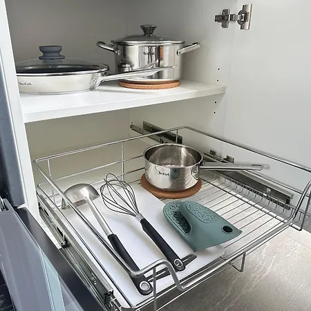 Apartment Lacasa 02 Zentral, Vw Nah, Küche, Ausstattung